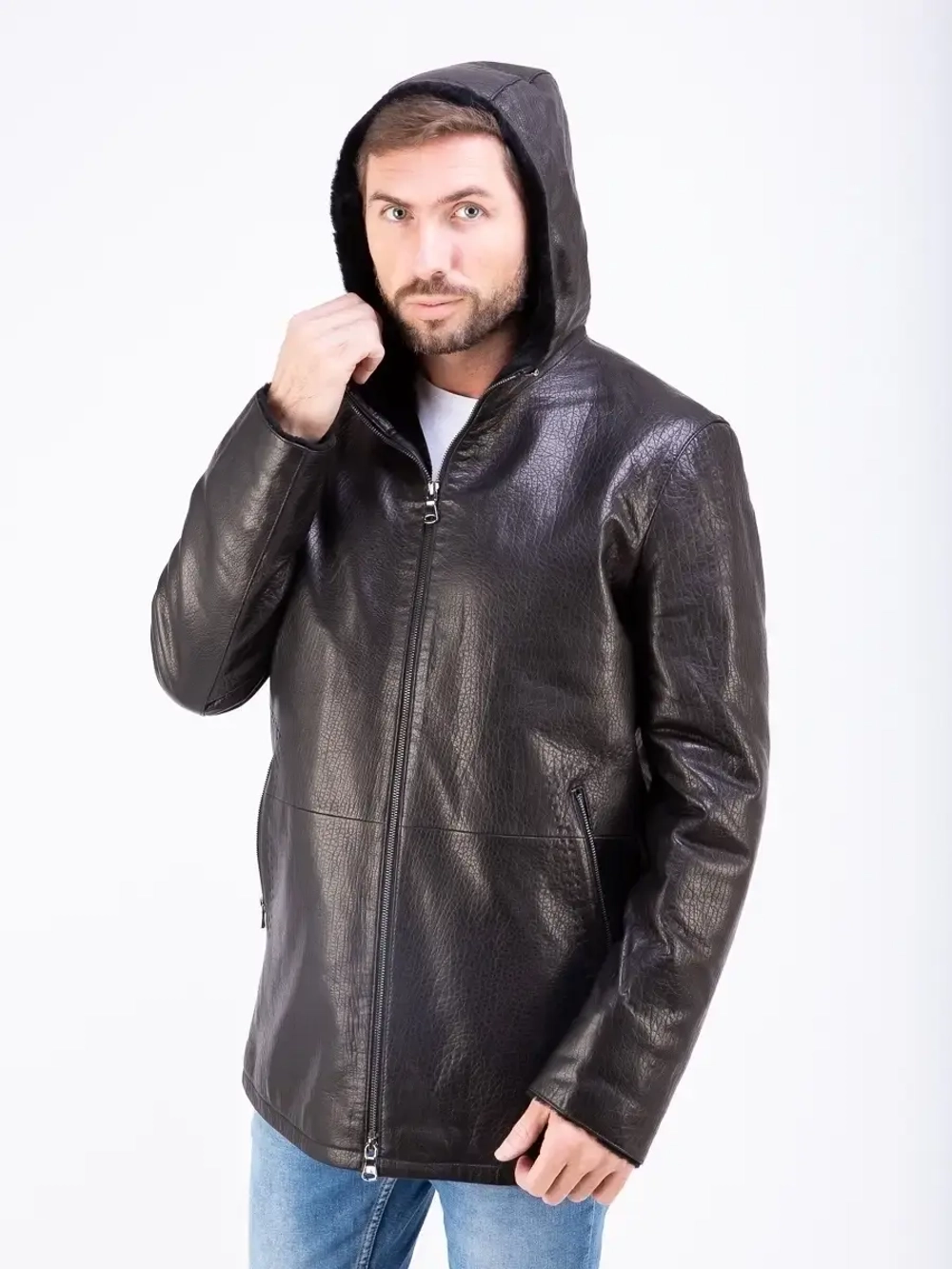 Дубленка мужская натуральная Турция