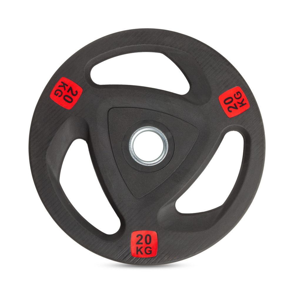 Диск 51 мм, обрезиненный с 3-мя хватами 20 кг, VF-ST51200
