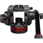 Штативная головка Manfrotto MVH502AH, для видео, 2D, с плоской базой (уцененный)