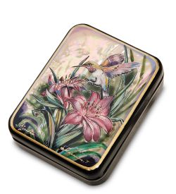 Народные промыслы ШК-55/149-A Шкатулка «Колибри» исп. Маркова