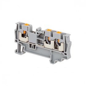 Клемма push-in трехпроводная, 4 мм² MTP-TO4 136797