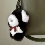 меховой брелок мишка