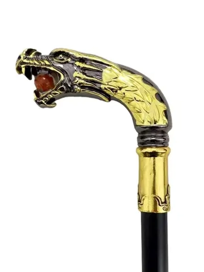 Трость 038 дракон с шаром во рту