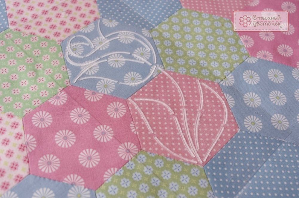 Шаблон для стежки "Тюльпаны" малый (арт. T12)