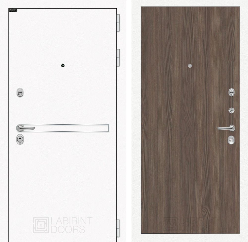Входная дверь Лабиринт ЛАЙН ВАЙН - 05 Ясень Темный