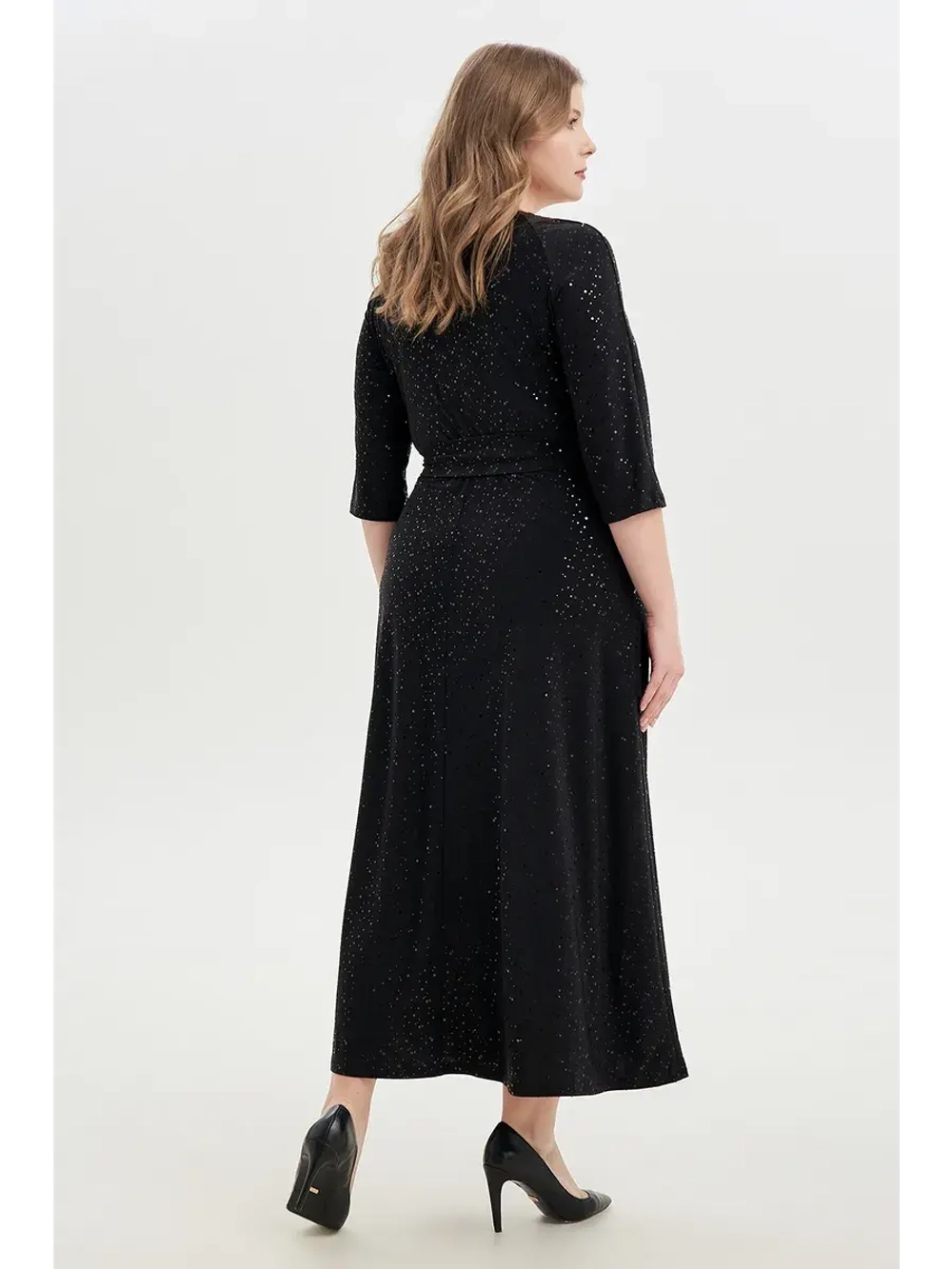 Платье с пайетками вечернее нарядное большие размеры