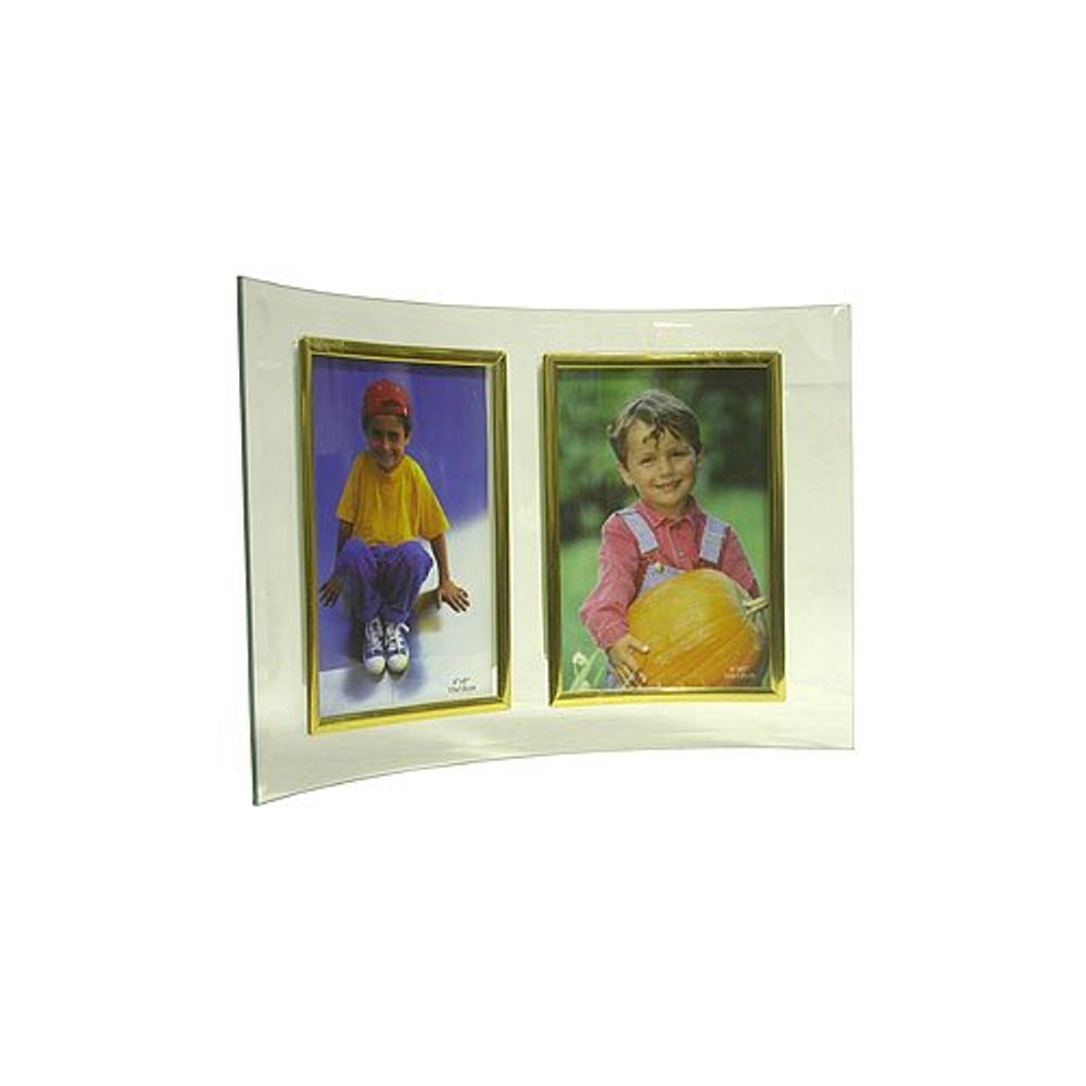 GT 204/-G вертикальная гнутая двойная ,золото 10*15 | GT