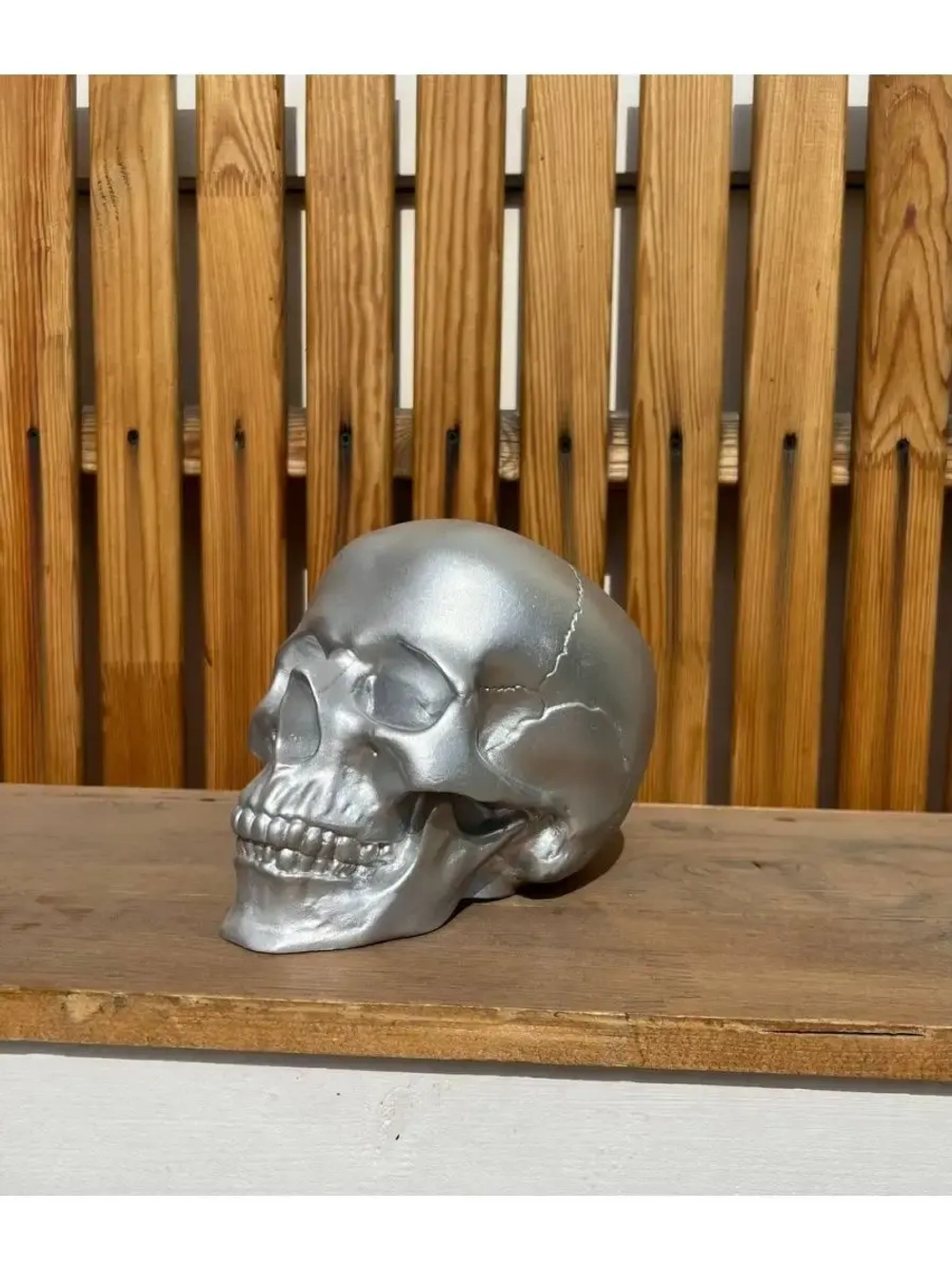Статуэтка - Скульптура Череп для интерьера и декора