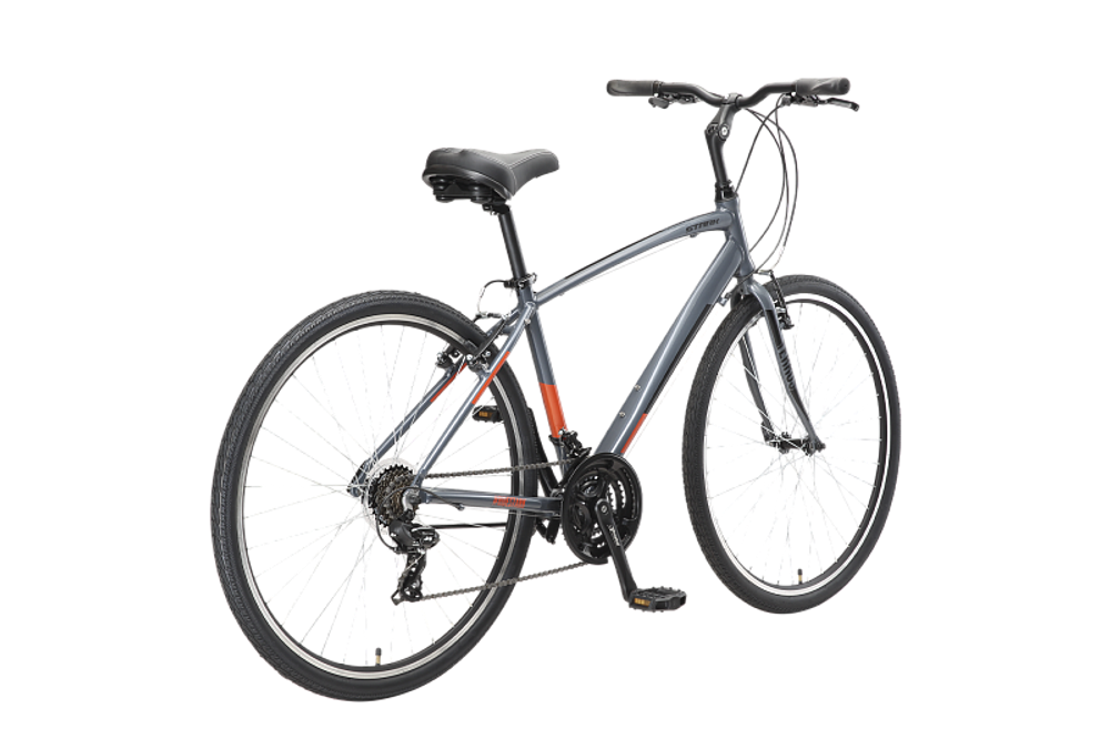 Велосипед 28" Stark'23 Terros 28.2 V серый/черный/оранжевый