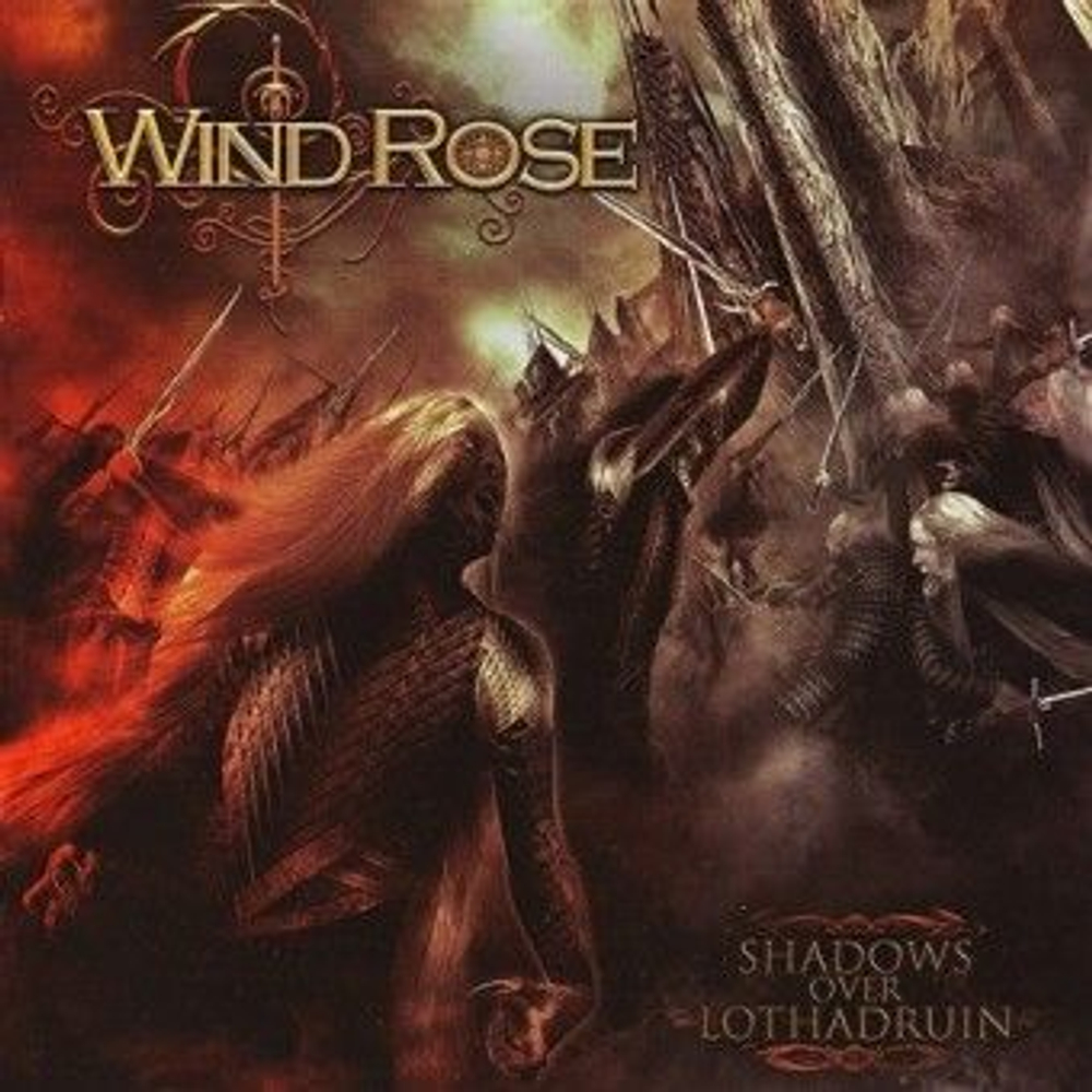 WIND ROSE - Shadows Over Lothadruin - 2022 Reissue DIGISLEEVE, power metal, Napalm Records, музыкальный компакт диск