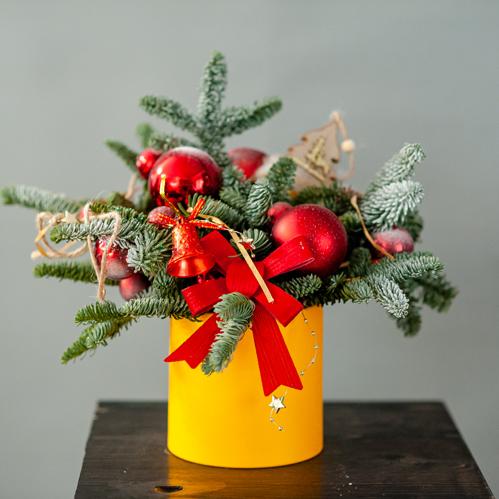 Новогодняя композиция из нобилиса 5