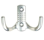 КРЮЧОК-ВЕШАЛКА №10 МЕТАЛЛИСТ ПОЛ.ХРОМ ЭФФЕКТ