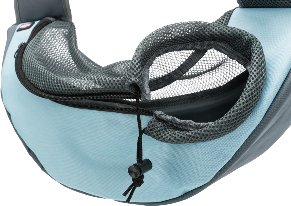 Переноска-слинг для собак и кошек Trixie Front Carrier Sling, размер 50х25х18см., светло синий