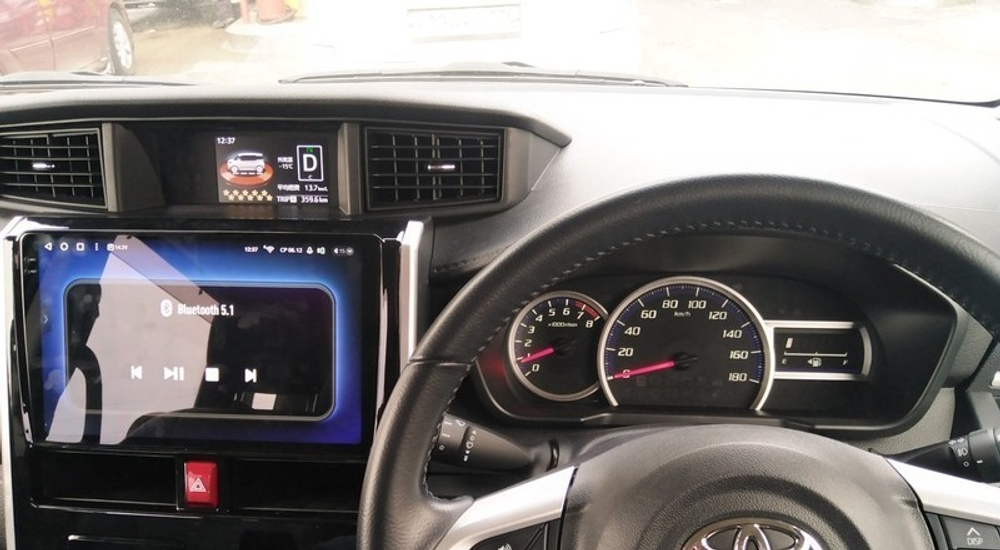 Магнитола для Toyota Tank, Roomy, Daihatsu Thor, Subaru Justy 2016-2020 (кондиционер) - Teyes CC4-PRO монитор 10.36" 2K QLED на Android 13, Snapdragon 778G, AI, CarPlay, DSP, 4G SIM-слот