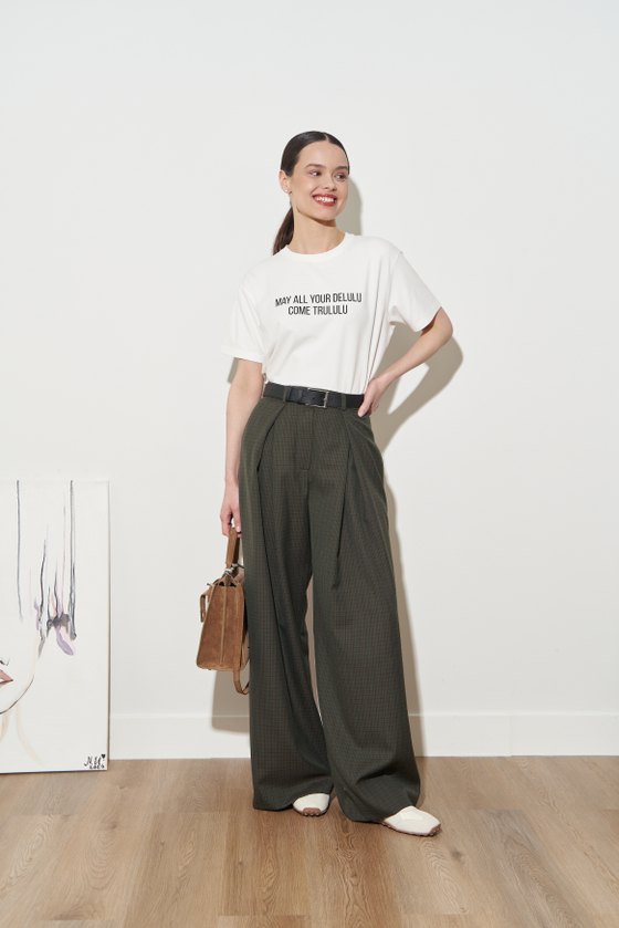 БРЮКИ «ICONIC» В КЛЕТКУ ХАКИ|ТЕМНО-СИНИЙ|КРАСНЫЙ