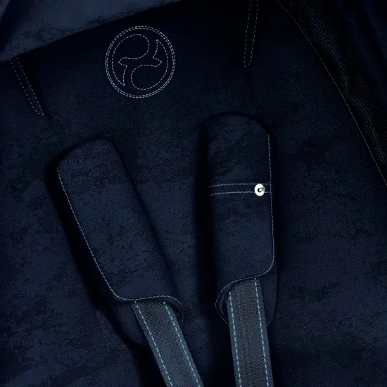 Коляска 2 в 1 Cybex Priam 4 Rebellious Luxury Denim Blue