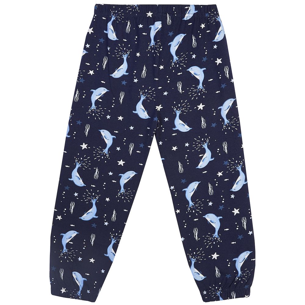 Пижама для девочки с дельфинами KOGANKIDS