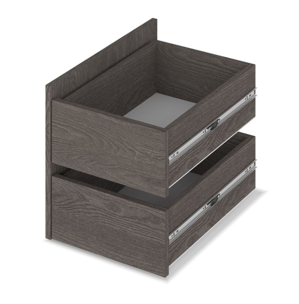 Шкаф двухстворчатый "Пандора" П23 (анкор темный\анкор светлый)