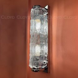 Бра Cloyd AMUNDSEN W2 / выс. 31 см - хром (арт.20439)