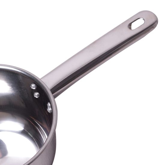 Ковш кухонный 1 л. из нержавеющей стали Kamille KM-4302 без крышки (d14х8,5 см)