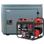 Генератор бензиновый SUNREKA G8500TEAX с кожухом Geon 1200 RAL 7024