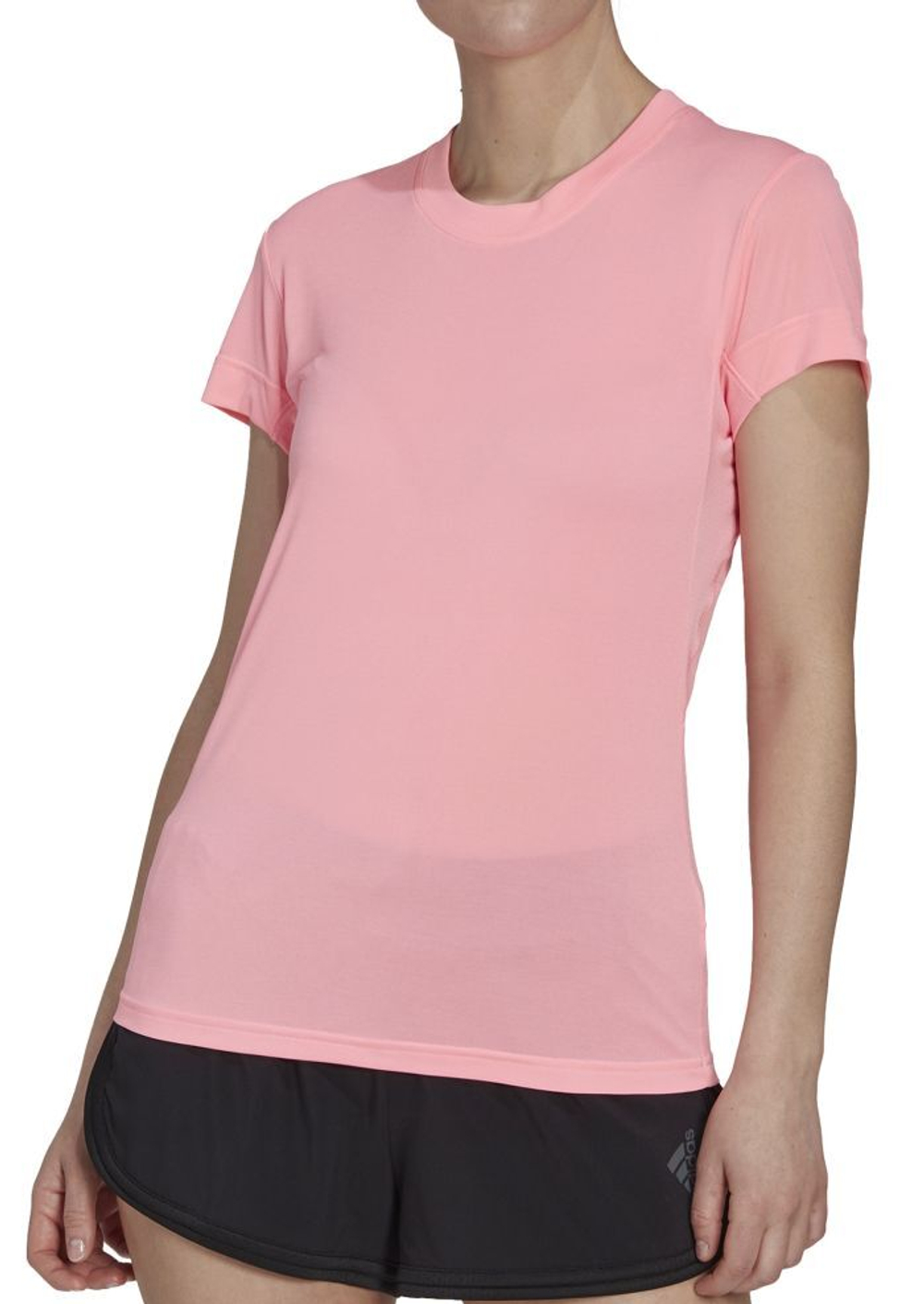 Женская теннисная футболка Adidas Freelift Tee - beam pink