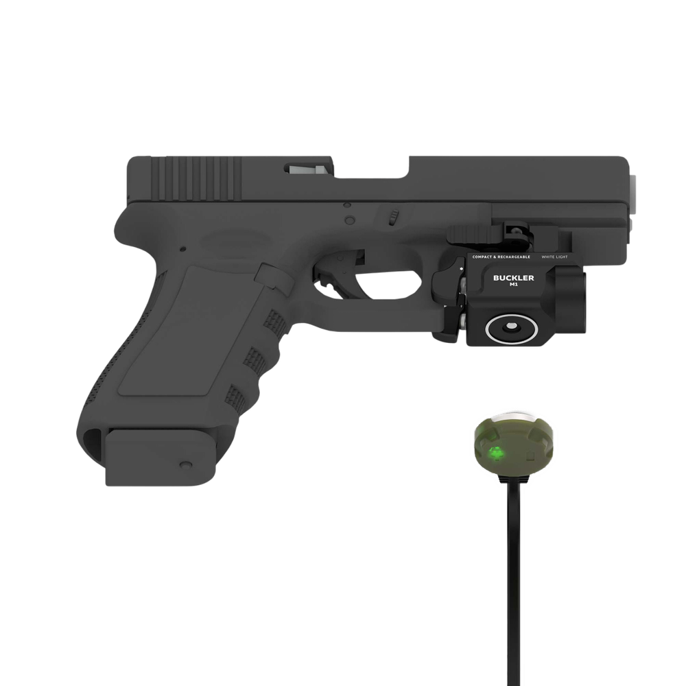 Фонарь ультракомпактный на пистолет Armytek Buckler M1, 700 лм, белый свет