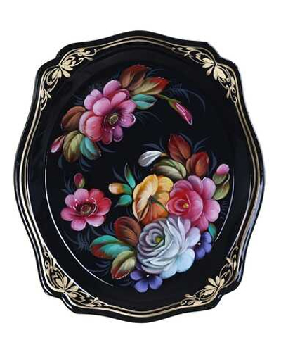 Zhostovo metal tray A3D180526418