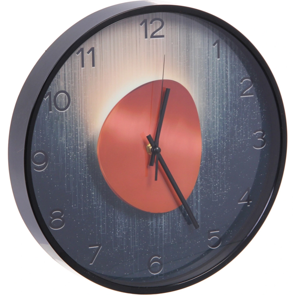 Часы настенные + пано 2шт «HOME STYLE» Абстракция, черный корпус