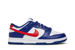 Кроссовки Nike Dunk Low "White And University Red" (Женская размерная сетка)