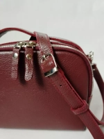 Сумка женская через плечо кросс боди натуральная кожа летняя