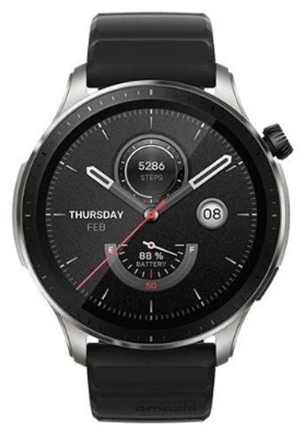 Смарт-часы Amazfit GTR 4 серебристый-черный