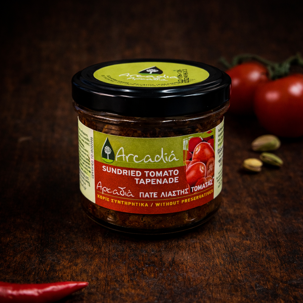 Паштет из вяленых помидоров 100 г, Аркадия, Греция