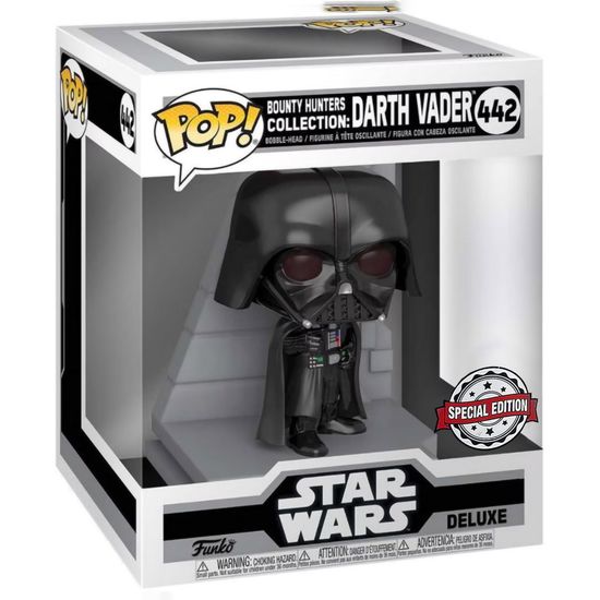 Фигурка Funko POP! Deluxe Bobble Star Wars SW Bounty Hunters Darth Vader (Exc) (442) 56108