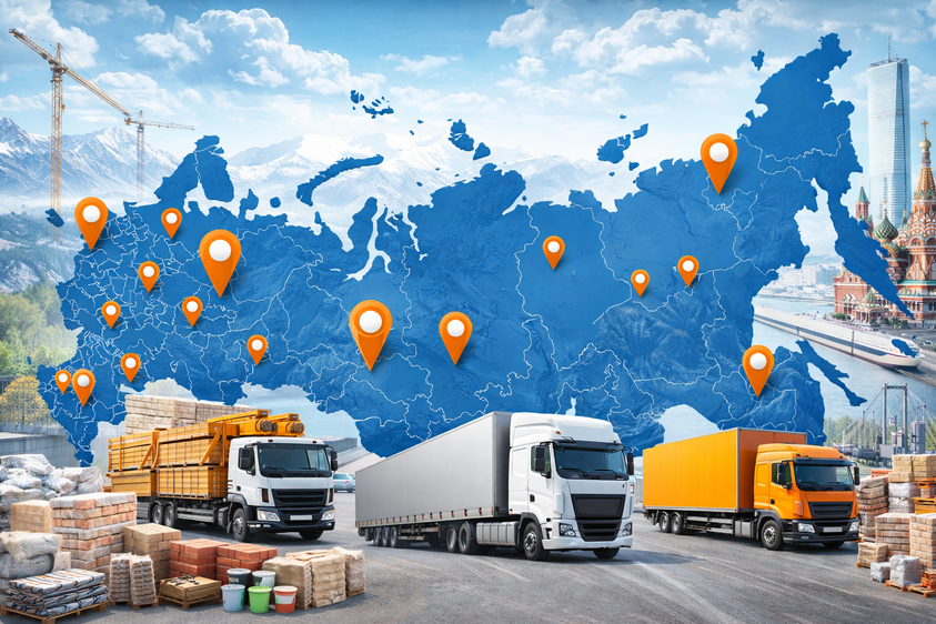 Работаем по всей России и СНГ!