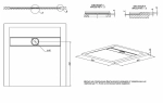 Душевой поддон Allen Brau Infinity 90x90 8.21001-AM антрацит
