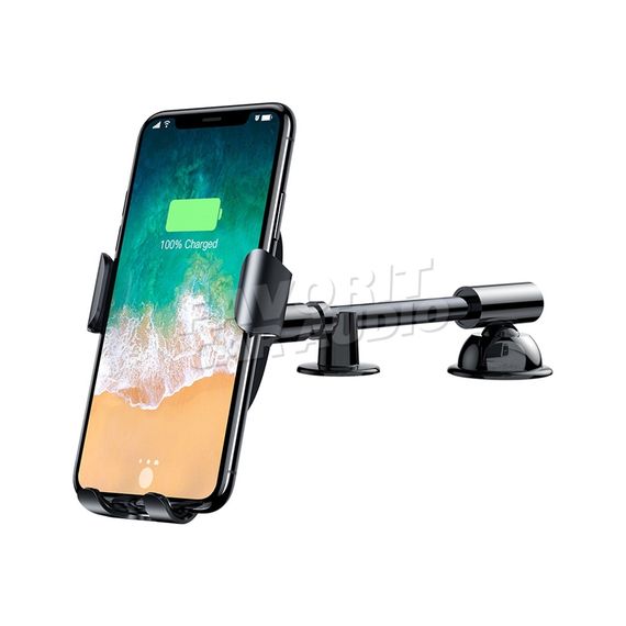 Держатель Baseus Gravity WXZT-01 бесп. зарядка