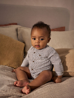 Боди с длинным рукавом для малышей Next E48-163, Серый