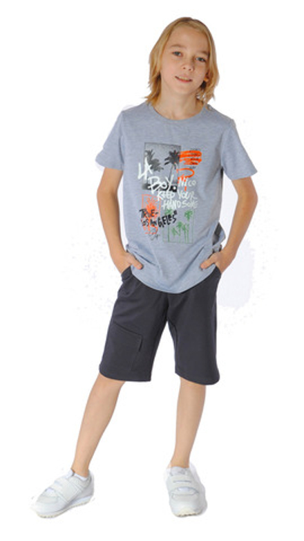 Футболка трикотажная для мальчика 12-17 лет Fleur de Vie