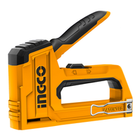 Степлер скобозабивной 6-14 мм, 2 в 1 металлический корпус, тип 140 INGCO