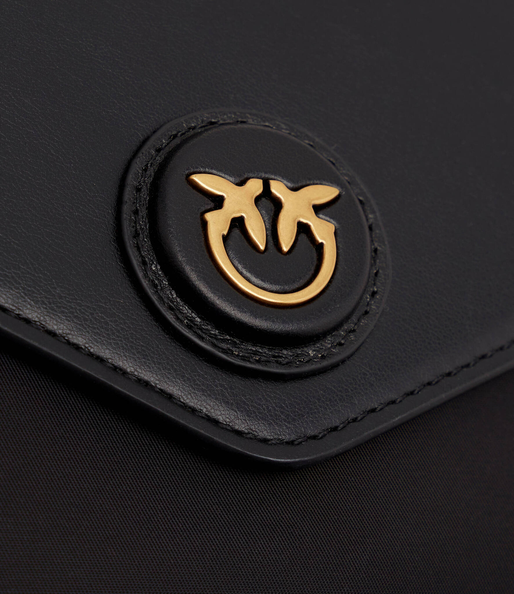 Кожаная сумка через плечо GATE TWINS Pinko - черный(101529 A11Q)