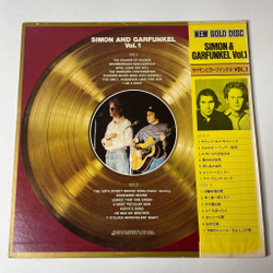 Винтажная виниловая пластинка LP Simon and Garfunkel Vol. 1 New Gold Disc (Japan 1977) (Obi) The Sounds Of Silence