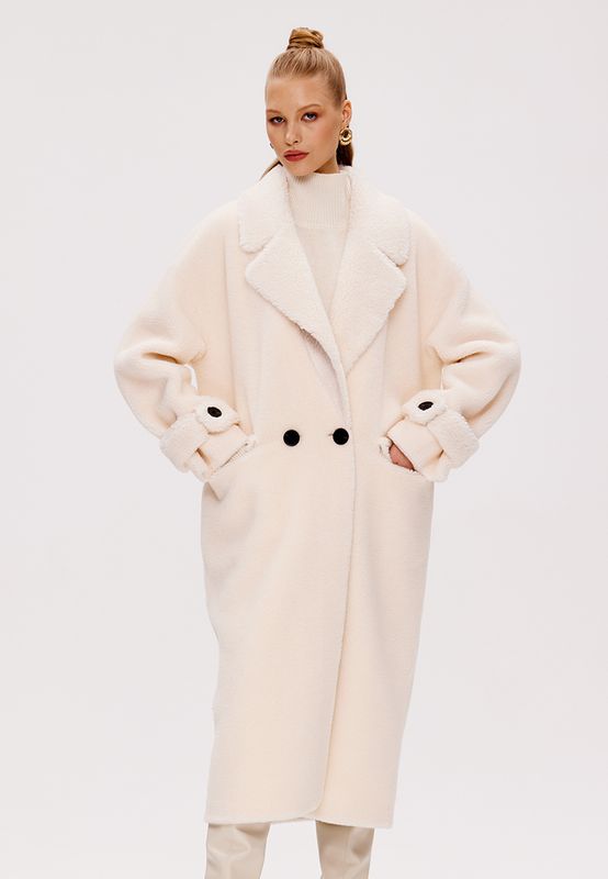 Шуба из натуральной шерсти