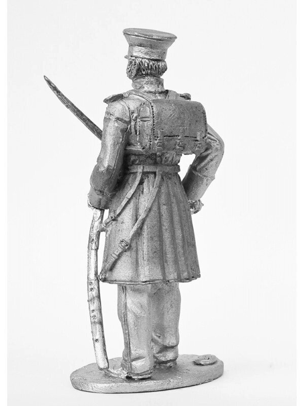 Оловянный солдатик Обер-офицер пеших полков Симбирского ополчения, 1812-1813 гг.