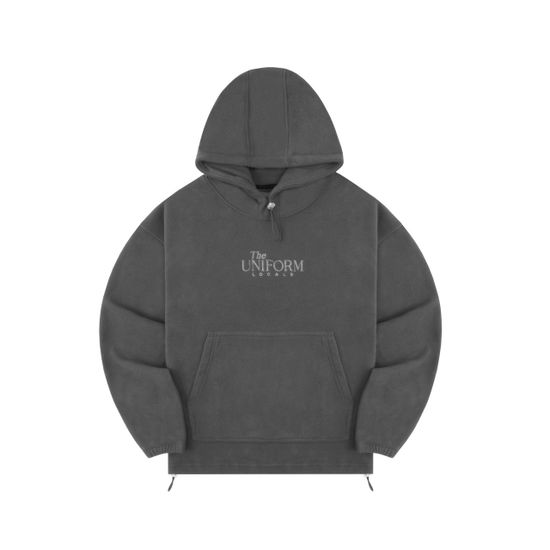 Худи UNIFORM Fleece Locals тёмно-серый