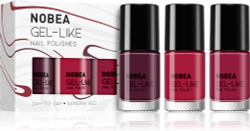NOBEA Day-to-Day Fresh Frost Set - набор лаков для ногтей, 3× 6 ml