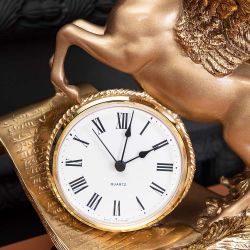 Часы настольные Пегас Бронза