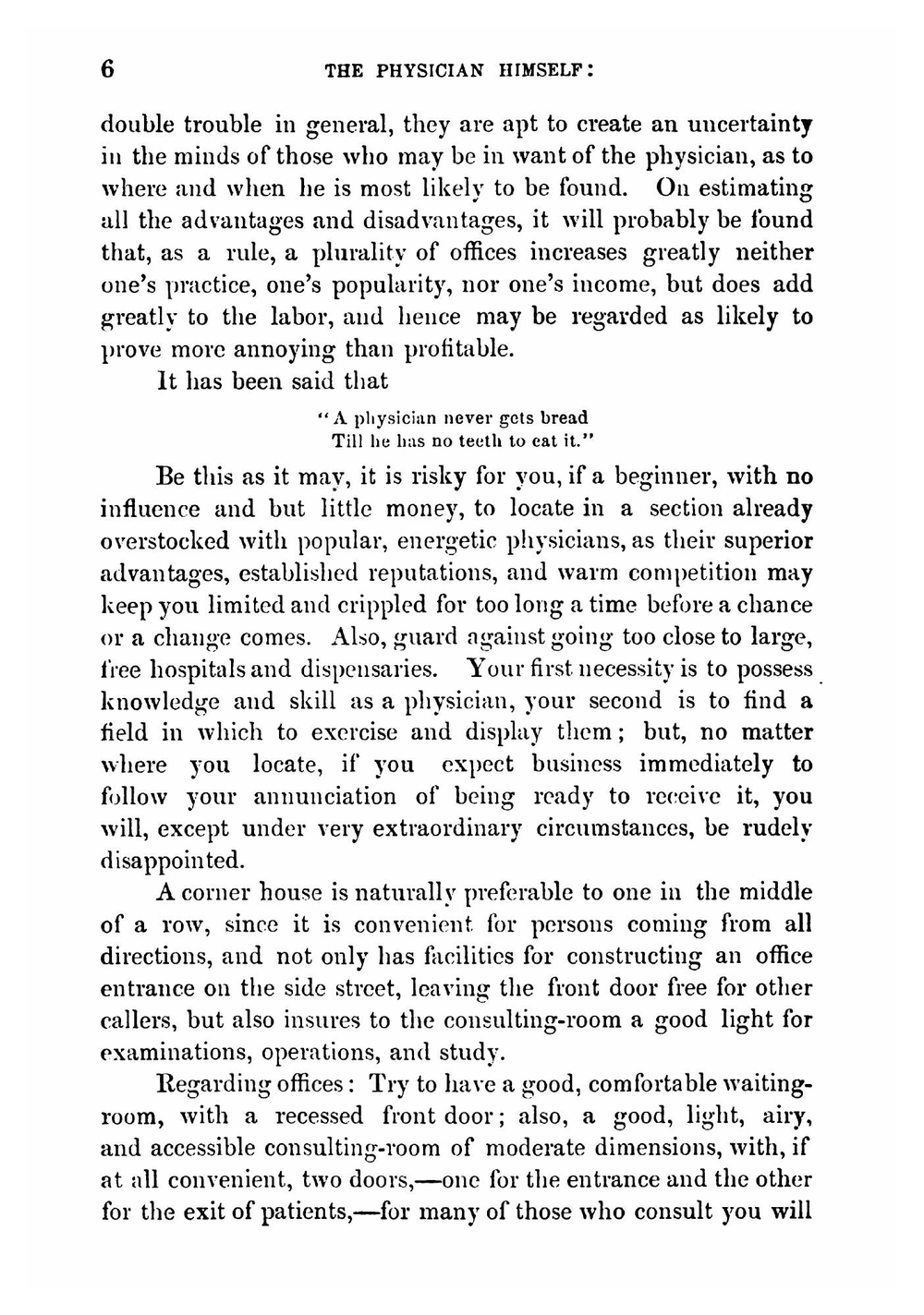 Book on the Physician Himself, and Things that Concern His Reputation and Success | Daniel Webster Cathell
