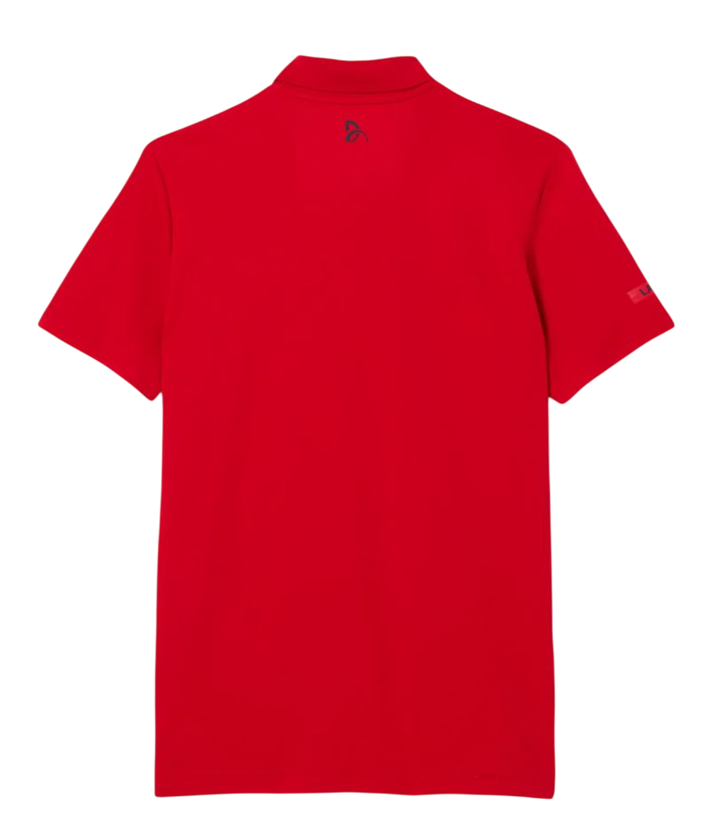 Мужское теннисное поло Lacoste Tennis x Novak Djokovic - red