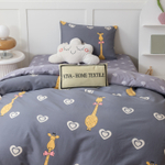 Комплект постельного белья на резинке Сатин Люкс KIDS 100% хлопок CDKR054